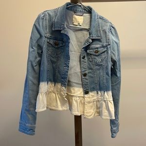 Only worn once- Kate Spade denim jacket. Adorable!